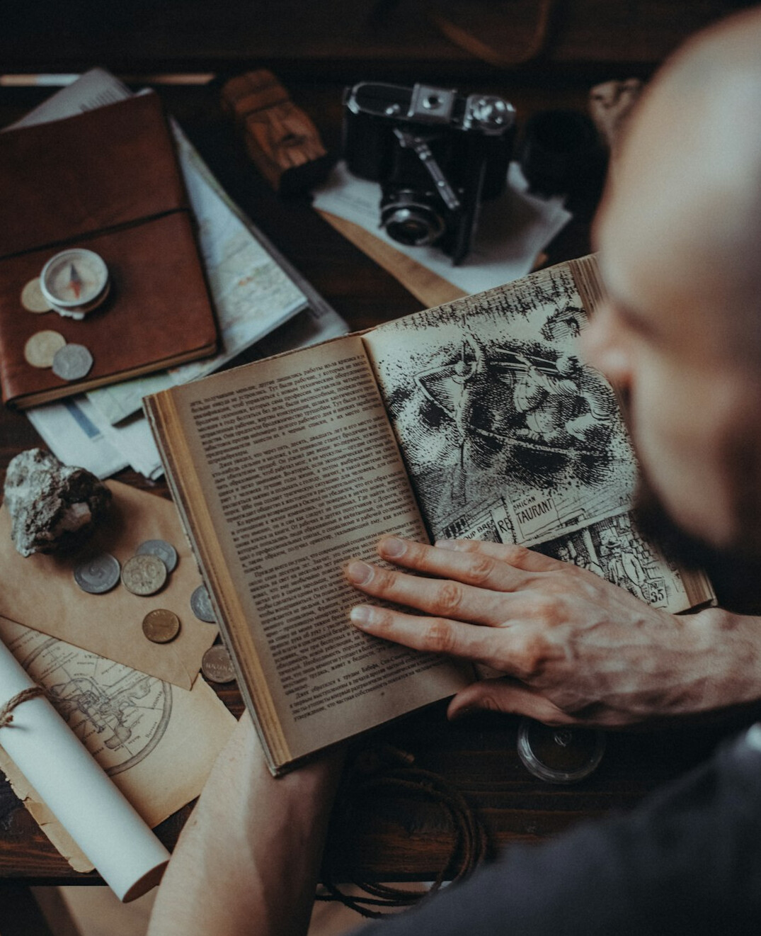 writer researching history